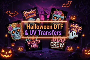 Halloween DTF & UV DTF Transfer Ideas: Spooky Designs for Every Project
