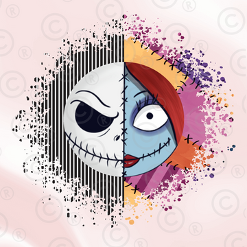 Halloween Single UV Stickers