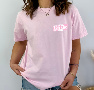 Barbie Pink & White Blocked - DTF Transfer
