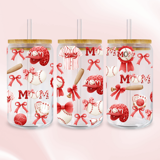 Baseball Mom Wrap - UV DTF Sticker