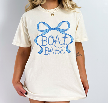 Boat babe - Full Color Vibrant Ready-to-Press DTF Transfer