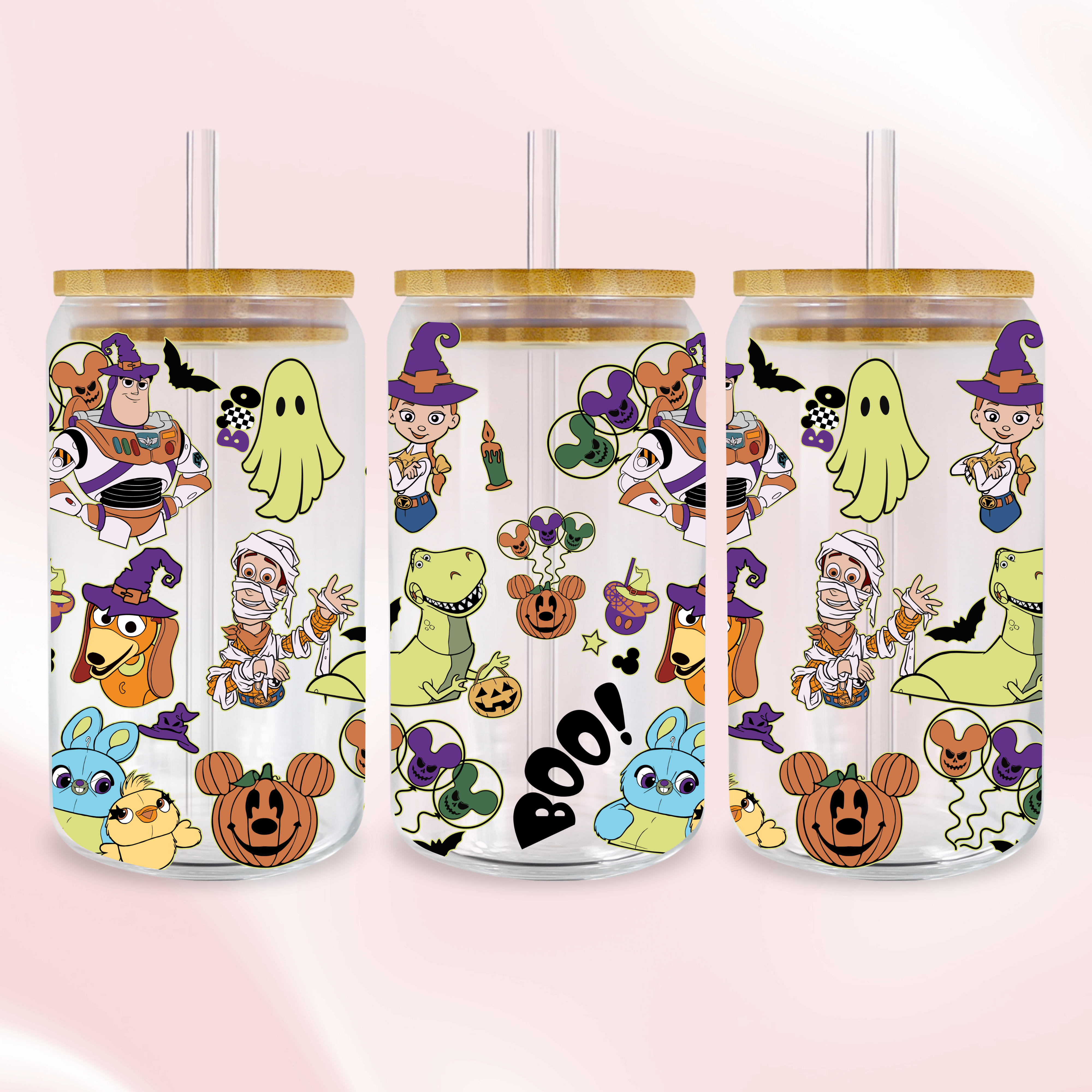 Boo Toys Wrap - Full Color UV DTF Wrap Easy Apply Permanent Transfers