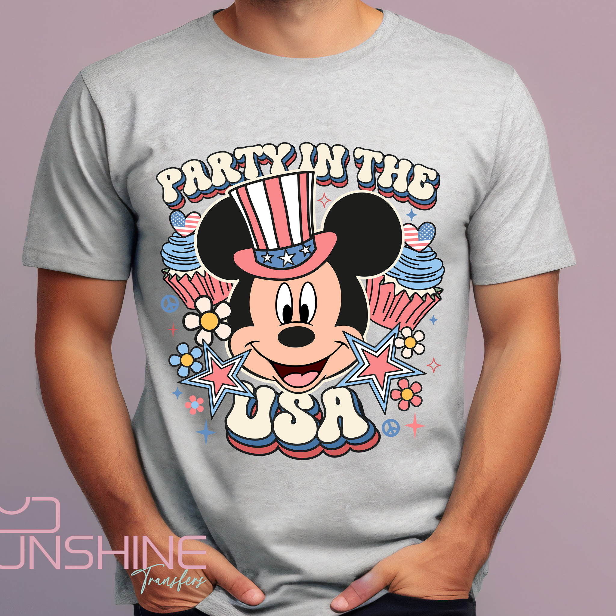 Boy Party Mouse - DTF Transfer