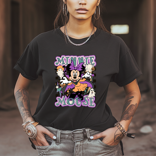 Checkered Girl Mouse - DTF Transfer