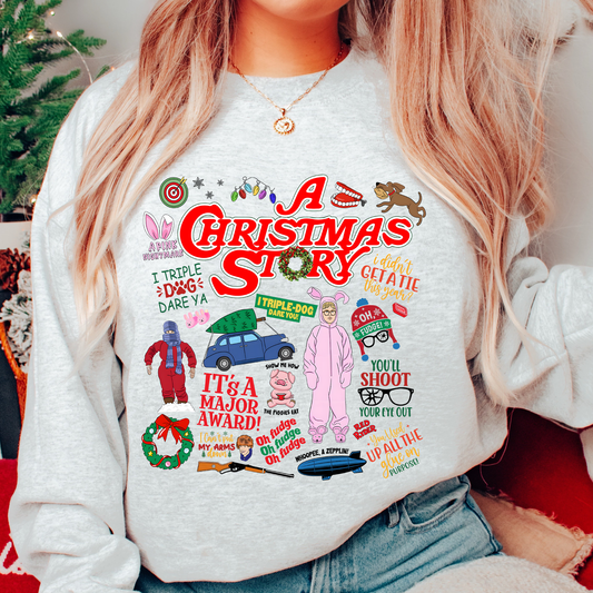 Christmas Story Collage - DTF Transfer
