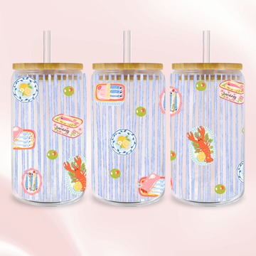 Costal Catch Wrap - Full Color UV DTF Wrap Easy Apply Permanent Transfers