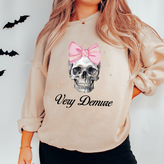Demure Skeleton - DTF Transfer