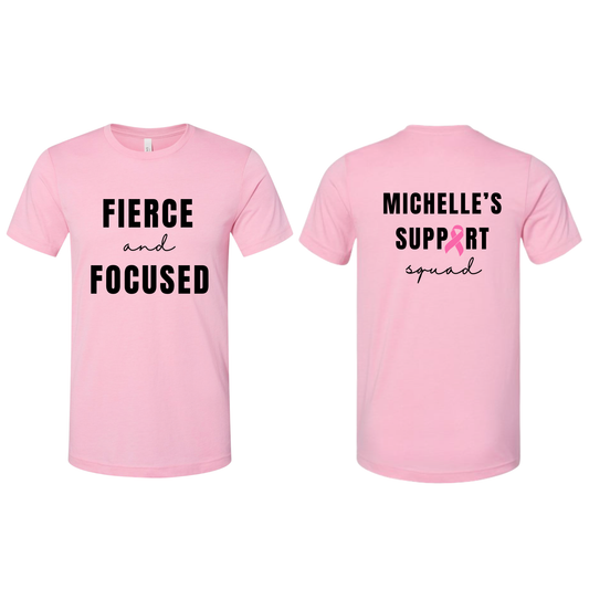 Fierce and focused shirt