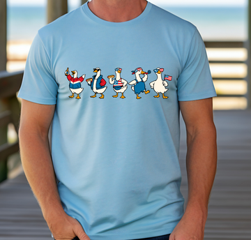 Freedom Goose Crew - Full Color Vibrant Ready-to-Press DTF Transfer