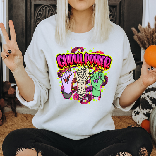Ghoul Power Halloween Arms - DTF Transfer