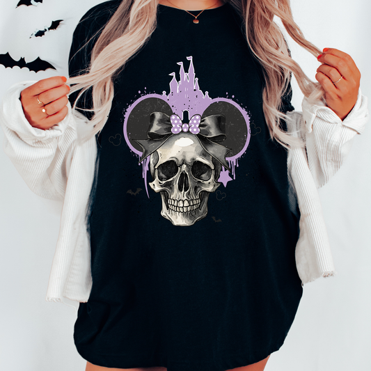Girl Mouse Skull - DTF Transfer