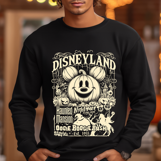 Haunted Outline Beige - DTF Transfer