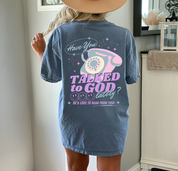 Have You Talked To God Purple - DTF Transfer