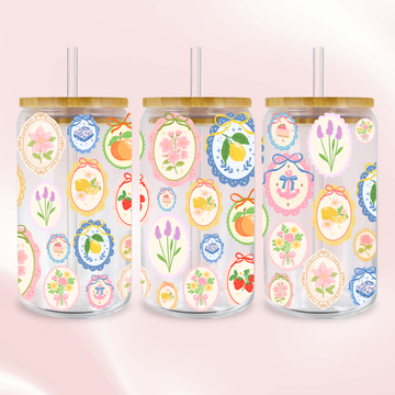 Heirloom Garden Wrap - Full Color UV DTF Wrap Easy Apply Permanent Transfers