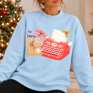 Letters To Santa - Christmas Full Color Vibrant Ready-to-Press DTF Transfer