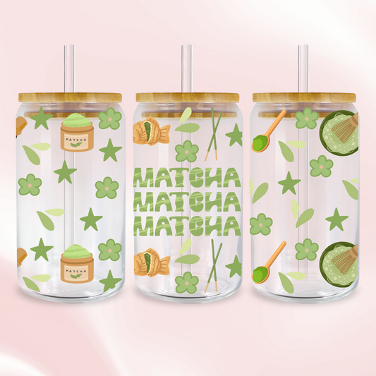 Matcha Wrap - UV DTF Sticker