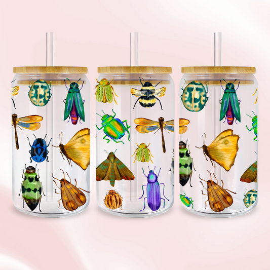 Mosaic Insects Wrap - UV DTF Sticker