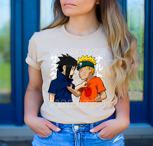Naruto Sasuke - DTF Transfer