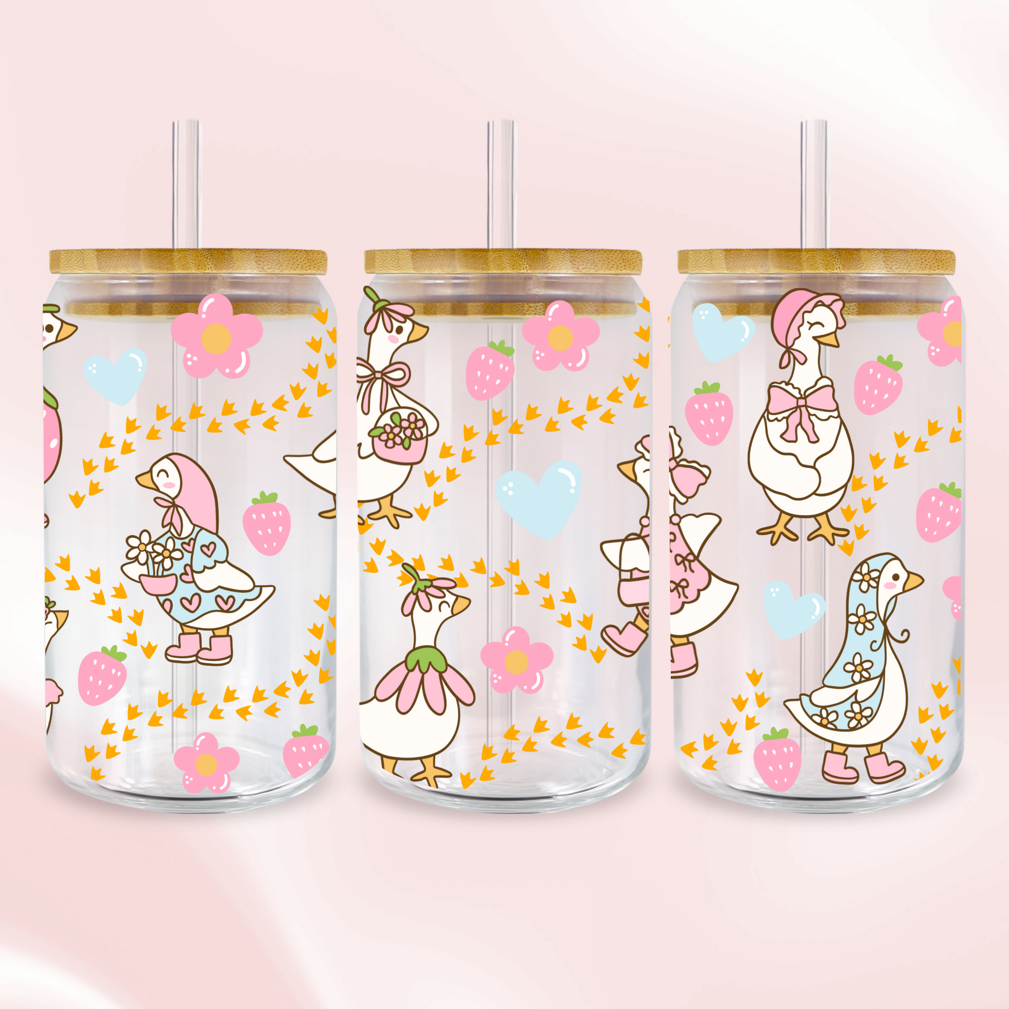 Petal Parade Wrap - UV DTF Sticker