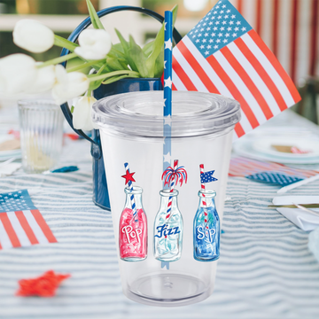 Pop Fizz Sip - Peel & stick-ready-to-use UV sticker