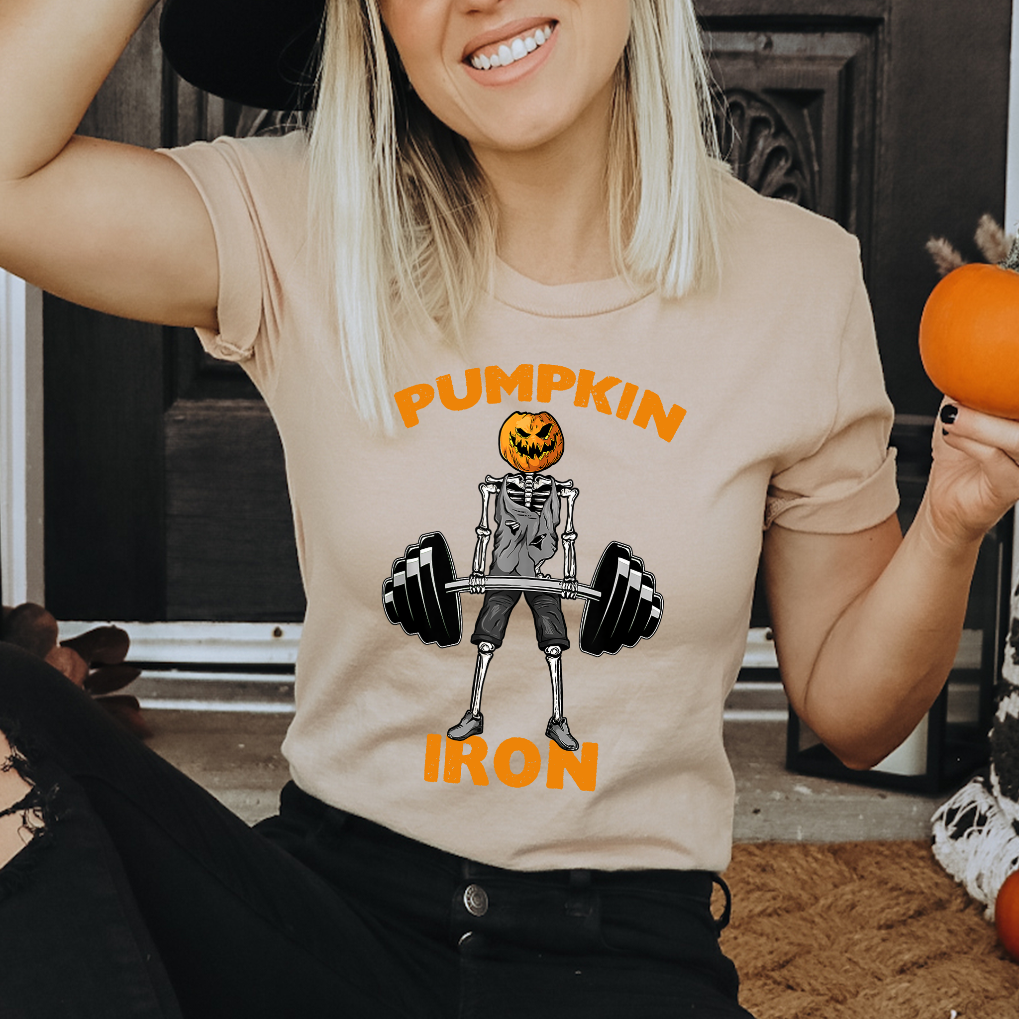 Pumpkin Iron - DTF Transfer