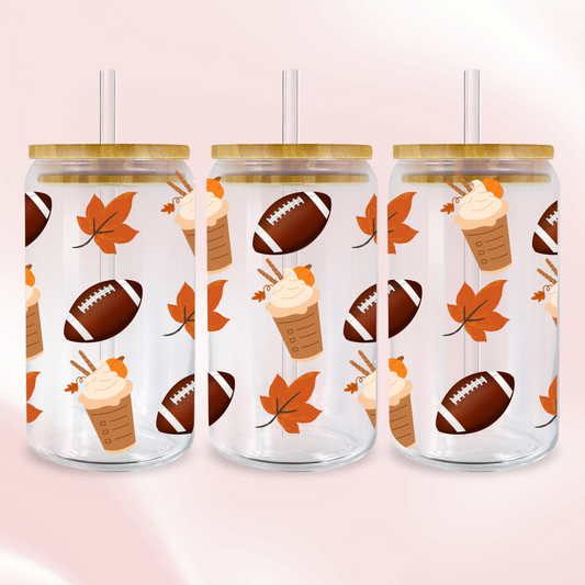 Pumpkin Spice Playoffs - UV DTF Sticker