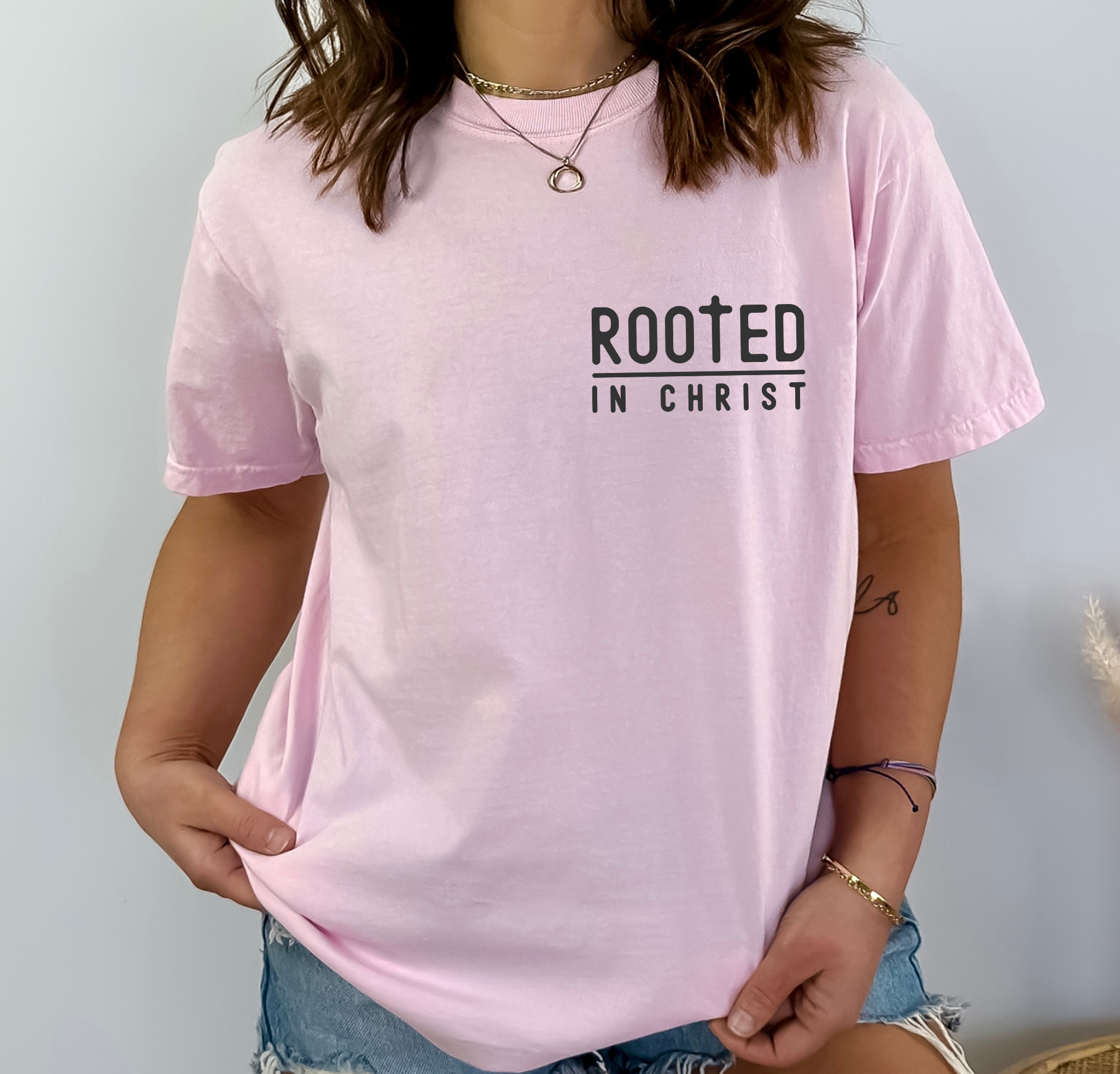 Rooted In Christ - DTF Transfer