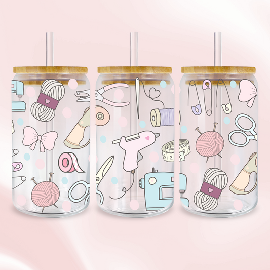 Sew Cute Wrap - UV DTF Sticker