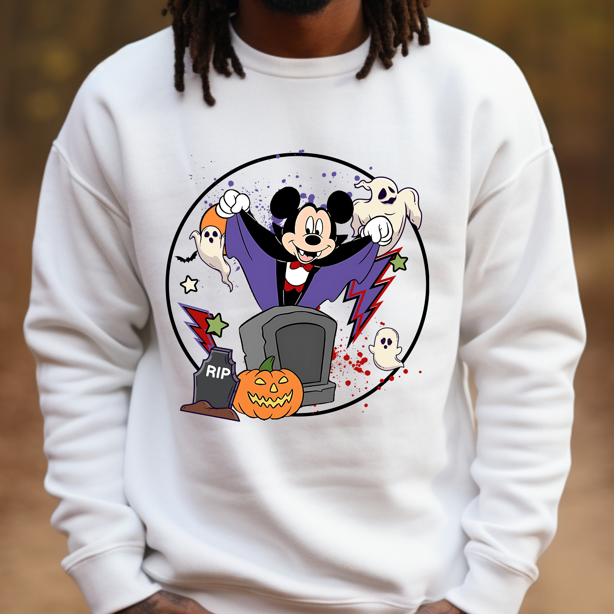 Vampire Mouse - DTF Transfer