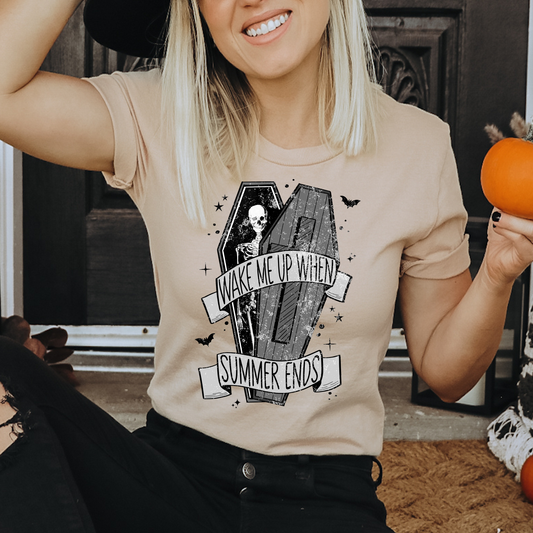 Wake Me Up When Summer Ends - DTF Transfer