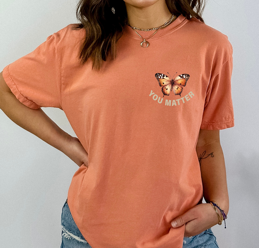 You Matter Butterfly - DTF Transfer