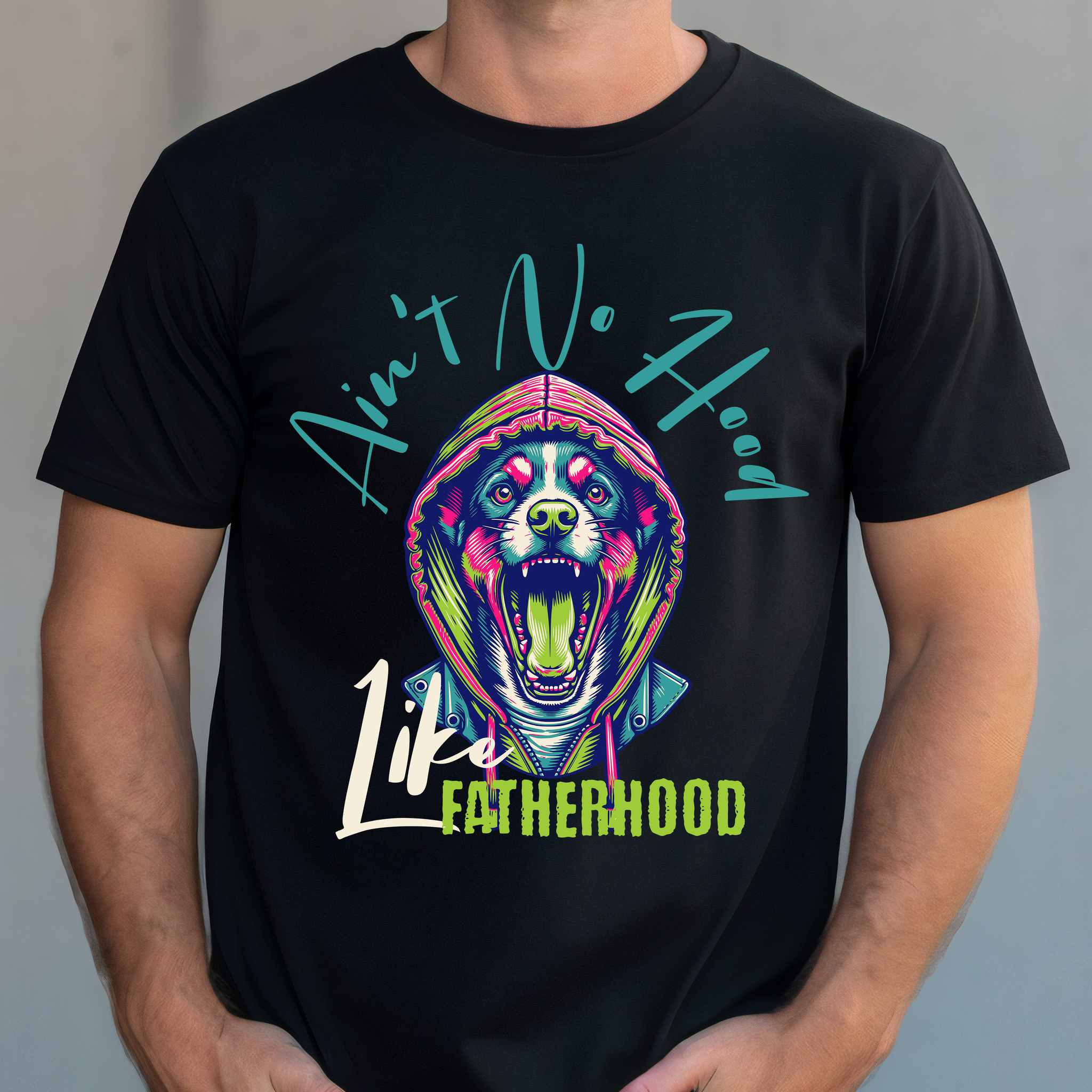Fatherhood Dog - DTF Transfer