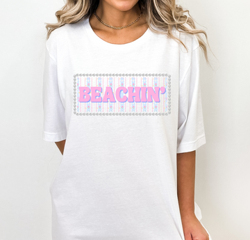 beachin' - Full Color Vibrant Ready-to-Press DTF Transfer