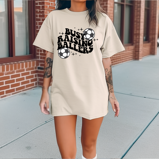 Busy Raising Ballers - DTF Transfer