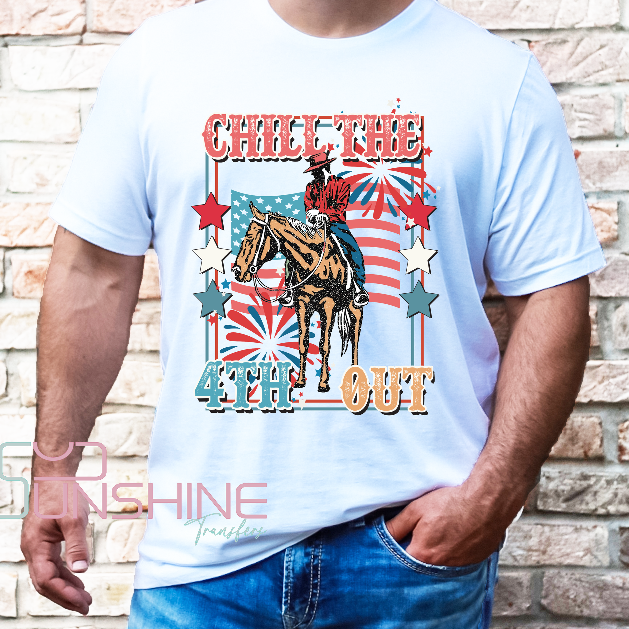Chill The 4th Out - DTF Transfer