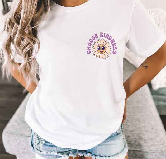 Choose Kindness Flower - DTF Transfer