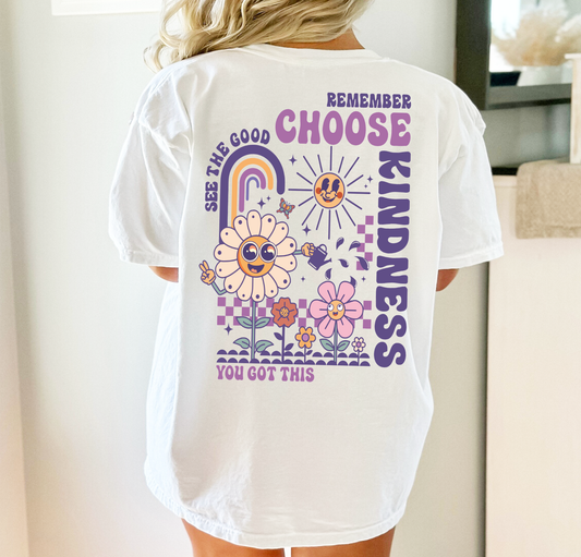 Choose Kindness Purple - DTF Transfer