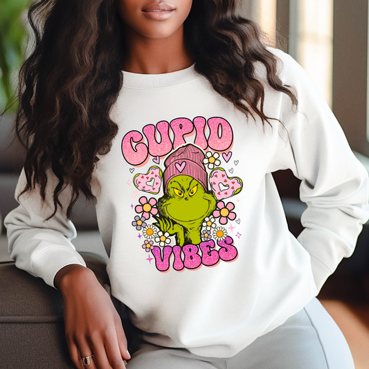 Cupid Vibes Grinchy - DTF Transfer