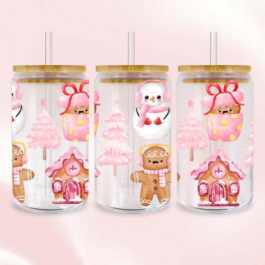 Pink Cookies Wrap - UV DTF Sticker