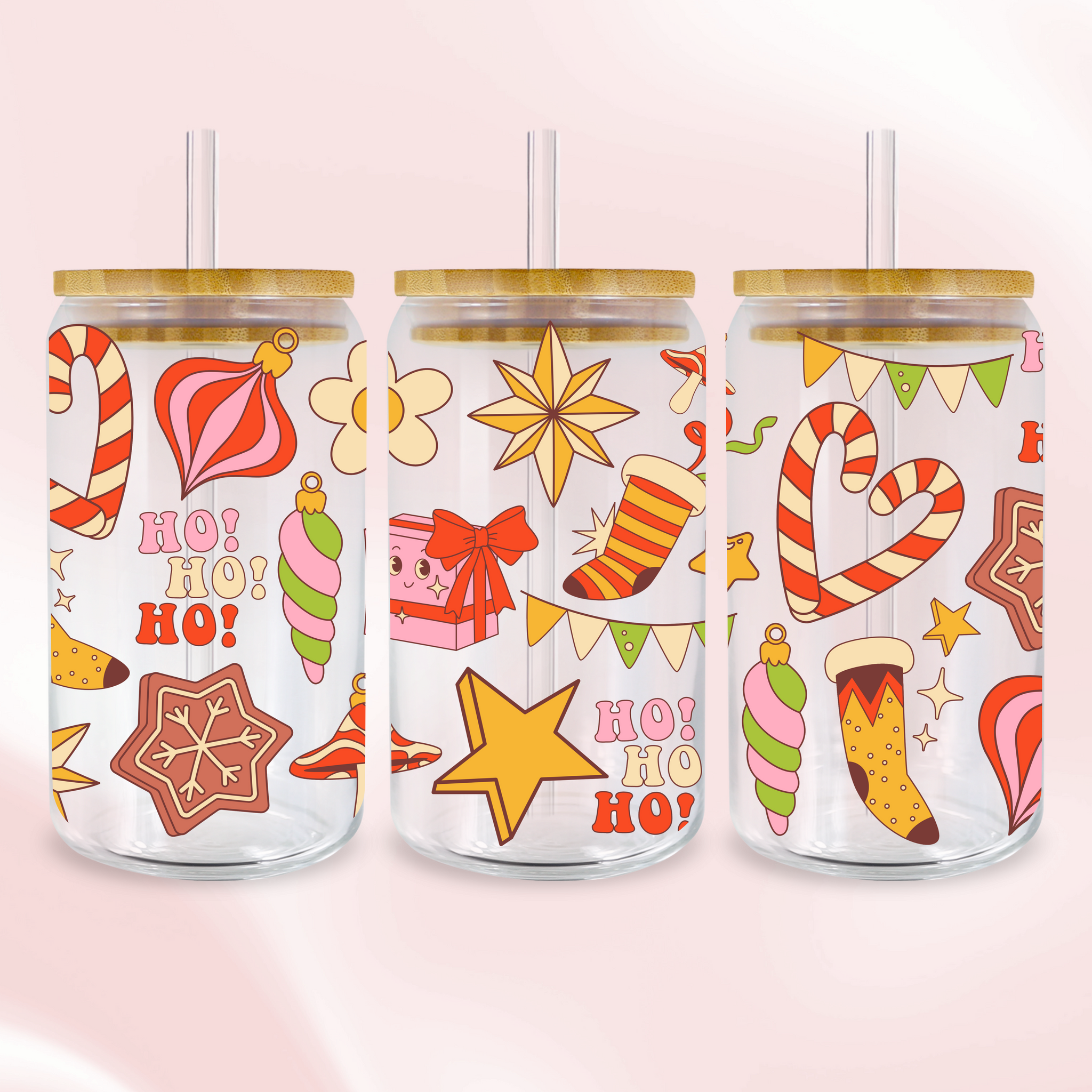 It's Christmas Time Wrap - UV DTF Sticker