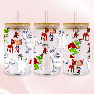 Christmas Movies Wrap - UV DTF Sticker