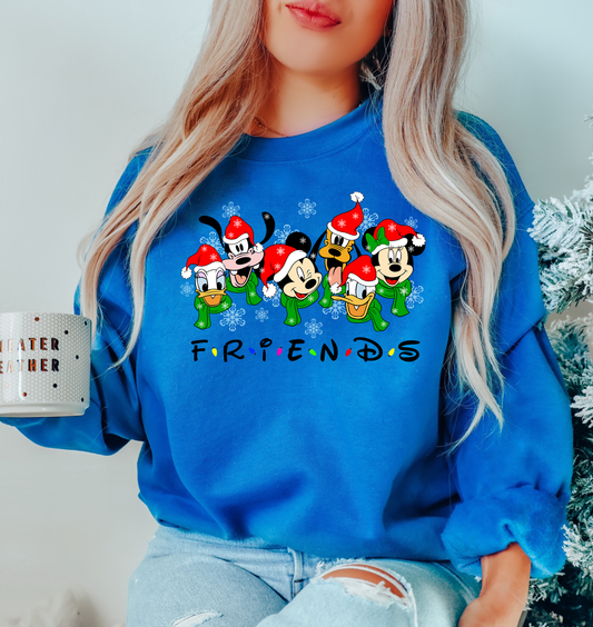 Friends Mickey Christmas - DTF Transfer