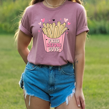Fries Before Guys Pink - DTF Transfer
