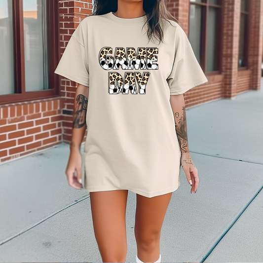 Game Day Cheetah Soccer - DTF Transfer