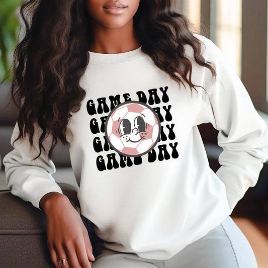 Game Day Pink Soccer - DTF Transfer
