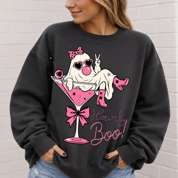 Howdy Boo - halloween Full Color Vibrant Ready to Press DTF Transfer