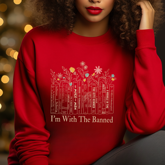 I'm With The Banned Books - DTF Transfer
