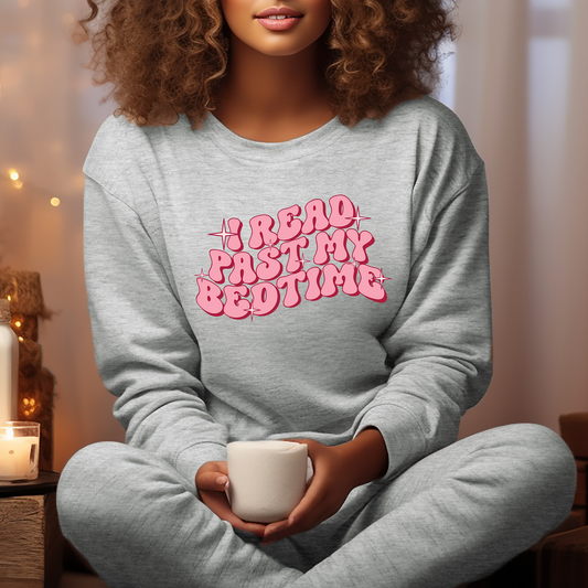 I Read Past My Bedtime - DTF Transfer