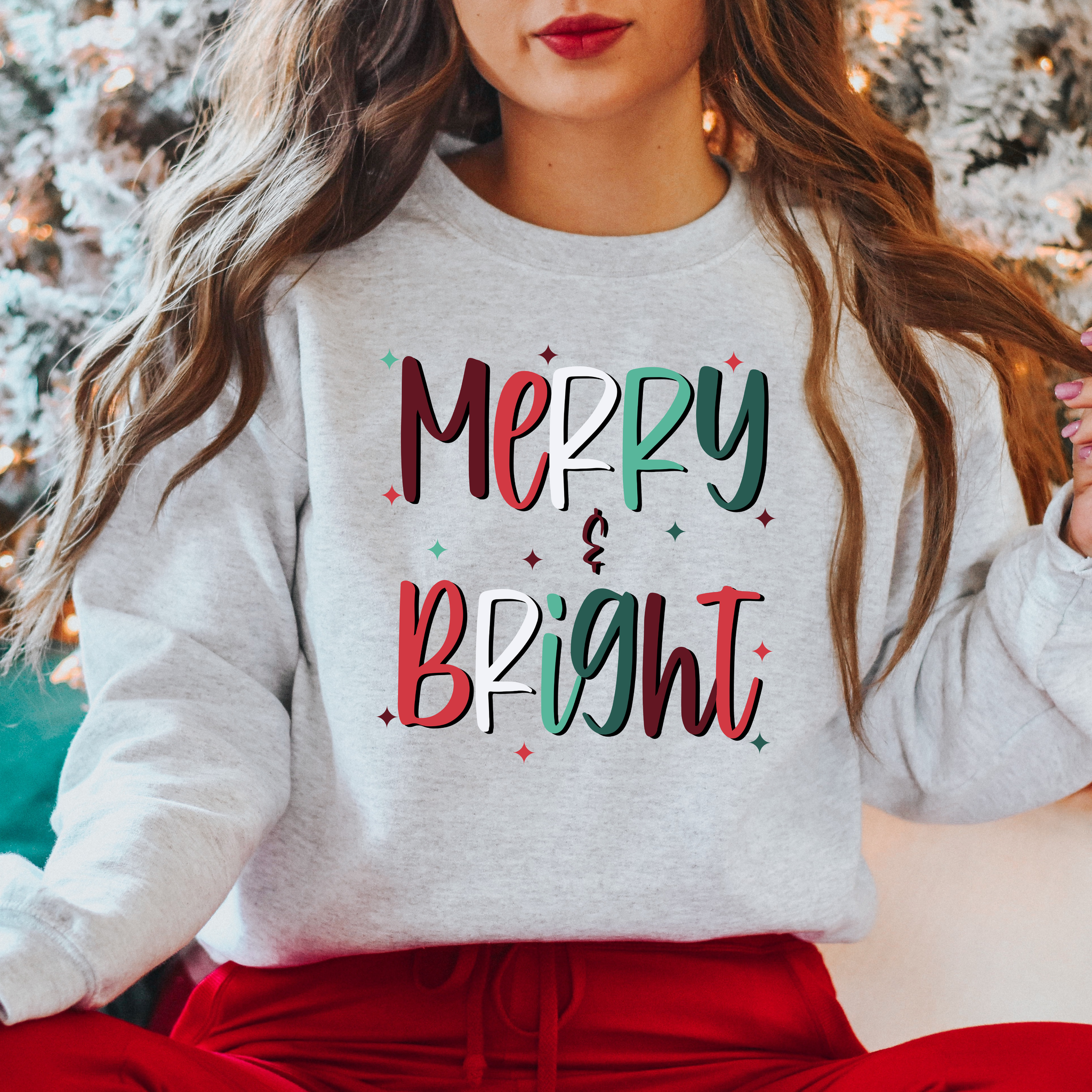 Merry & Bright - DTF Transfer