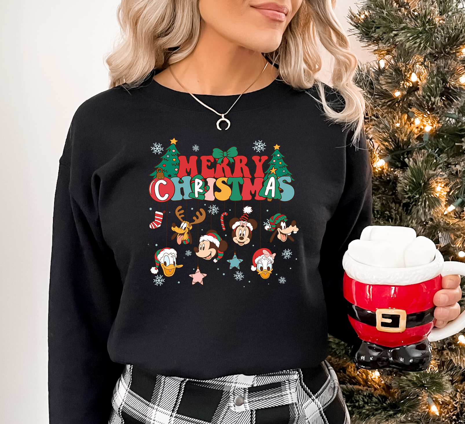 Merry Christmas Mickey & Friends - DTF Transfer